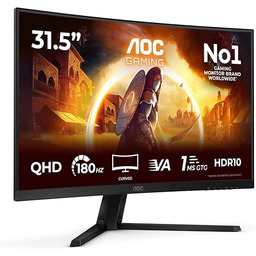 AOC Zakrzywiony monitor do gier, CQ32G4VE 31,5 cala