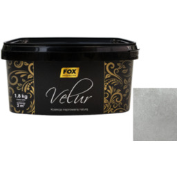 Tynk dekoracyjny VELUR 0009 Popiel 1,8 kg