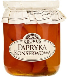 Krokus Papryka konserwowa bezglutenowa 480 g (230 g)