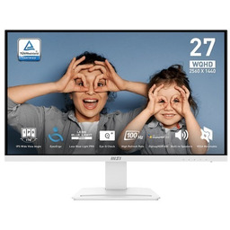 Msi Monitor Pro MP273QW E2 27 cali LED/FHD/Flat/100Hz/White