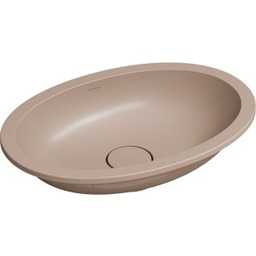 OMNIRES Umywalka podblatowa SHELL M+ 48x31 beżowa mat