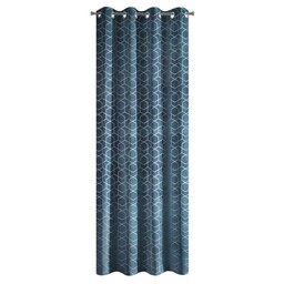 Eurofirany Zasłona gotowa mandi 140x250 cm granatowy