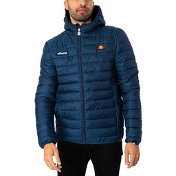Ellesse Męski Wyściełana Kurtka Lombardy, Navy