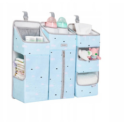Organizer Przybornik do Łóżeczka 3w1 na Pieluszki