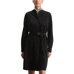 MARC O''POLO CZARNA SUKIENKA KOSZULOWA Z PASKIEM