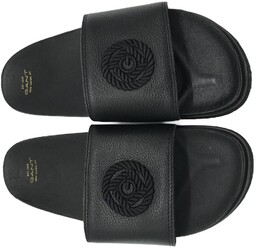 Buty damskie klapki Gant rozmiar 41 czarne skórzane