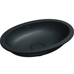 OMNIRES Umywalka podblatowa SHELL M+ 48x31 czarna mat