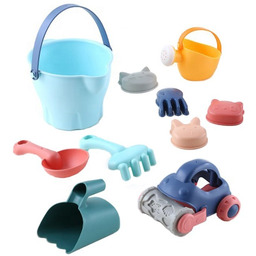 WOOPIE Zestaw do Piasku w Wiaderku z Samochodzikiem