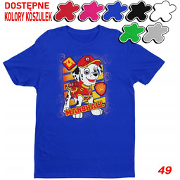 Dziecięca Koszulka Z Nadrukiem Duży Wybór Psi Patrol