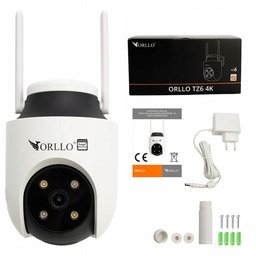 Kamera WiFi Ip Zewnętrzna Obrotowa 4K 8Mpx Zoom