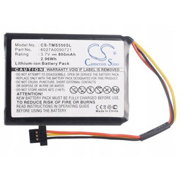 CAMERON SINO Akumulator CS-TMS550SL 800 mAh do TomTom