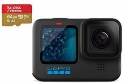 GOPRO Kamera sportowa HERO11 Black + SD SanDisc