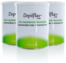 Depilflax 100 wosk do depilacji puszka natural 800