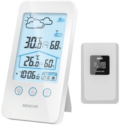 Sencor SWS 3000 W Stacja meteorologiczna z czujnikiem