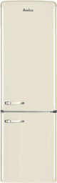 Lodówka AMICA FK2965.3GAA Retro 181cm Beżowa SlimSize