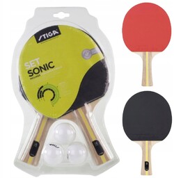 Rakietki Do Tenisa Stołowego Stiga Set Sonic Zestaw
