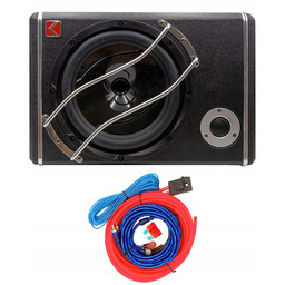 Skrzynia basowa aktywna subwoofer samochodowy 25cm SB-1021 100W
