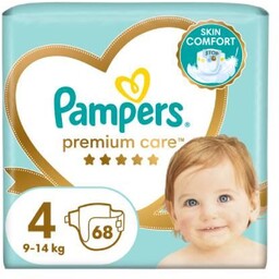Pampers Premium Care Pieluszki rozmiar 4, 68 sztuk