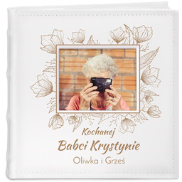 Album z nadrukiem na zdjęcia dla babci