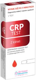 Domowe Laboratorium CRP Test, domowy test z krwi