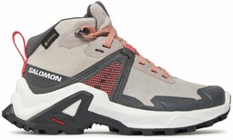 Trekkingi Salomon X Raise Mid GORE-TEX L47071500 Szary