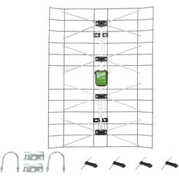 15 Szt. Antena Siatkowa B.W. Czarno/Srebrna