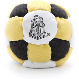 YoYo Factory Footbag żółty/czarny (od początkujących do profesjonalistów)