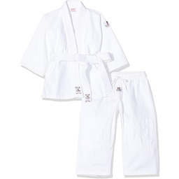 DANRHO dziecięca sukienka Judogi Yamanashi Karate Kleid, biała