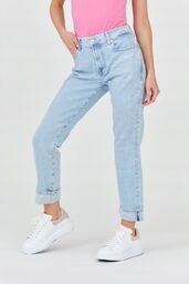 7 FOR ALL MANKIND Jasne jeansy damskie Relaxed