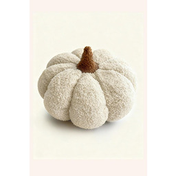 Spod Igły I Nitki Poduszka dekoracyjna dynia boucle