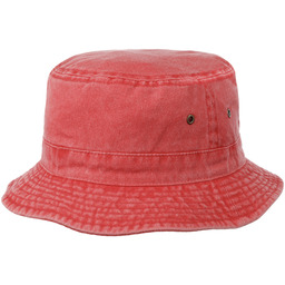 Kapelusz Rybaka Washed Bucket by Lipodo, czerwony, cm