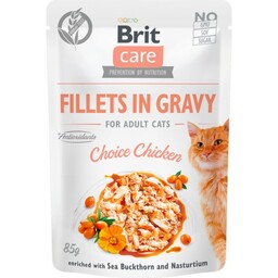 BRIT - CARE Fillets in Gravy choice chicken