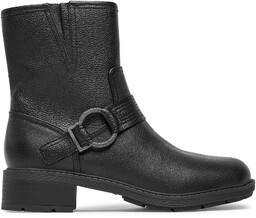 Botki Clarks Hearth Cross 261742344 Czarny