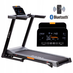 Składana Bieżnia Elektryczna Treningowa Amortyzowana Regulowana Prędkość