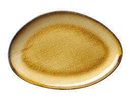 Fine Dine Talerz o organicznym kształcie Topaz, 270x190mm