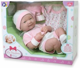 Lalka Bobas Z Ubrankami - La Newborn, Ubieranie
