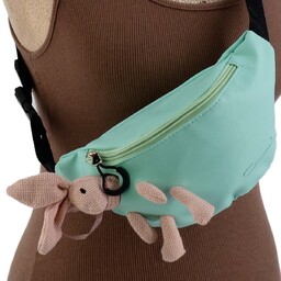 Nerka Saszetka Biodrowa Dla Dziewczynek Królik Z Dzianiny