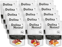 DOLINA NOTECI Danie Mix Smaków 15x100g-karma mokra