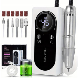 FREZARKA DO PAZNOKCI HYBRYDY BEZPRZEWODOWA ZE STACJĄ +