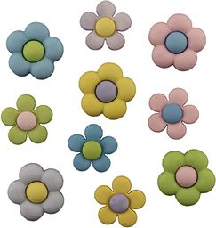 Buttons Galore Guziki z wytrzymałego tworzywa sztucznego "Pretty