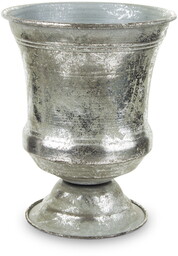Donica osłonka doniczka metalowa 19,5x16 135674