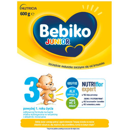 Bebiko Junior 3 NUTRIflor Expert Formuła na bazie