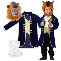 Strój Kostium Bestii Piękna I Bestia Książę Frak