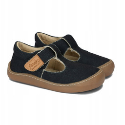 Trampki Półbuty Tenisówki Barefoot Ameko Axel Black R.21