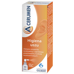 A-CERUMEN Higiena uszu, 40 ml