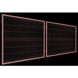 Brama dwuskrzydłowa 3D 4 m