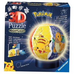 Puzzle 3D Lampka nocna Pokemon Ravensburger