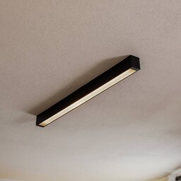 Lampa sufitowa LED Straight Nowodvorski Lighting, czarny, salon