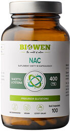 Biowen NAC 400 mg, 100 kapsułek
