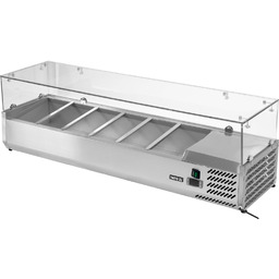 WITRYNA CHŁODNICZA NADSTAWNA 6x1/4 GN Yato YG-05321